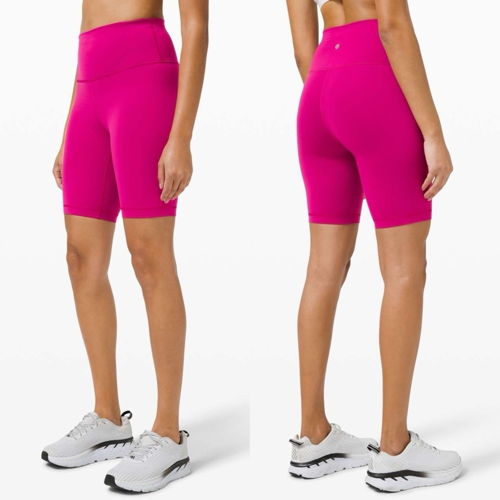 Lululemon Wunder Train High Rise Short 8" - Ripened Raspberry SZ 4